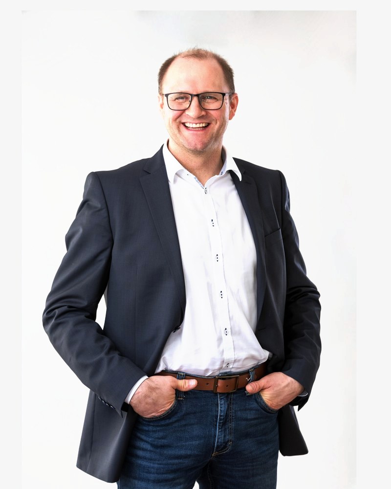 Porträt von Christian Bosse, Vorstand der Mittelpunkt Mensch Versorgungskasse